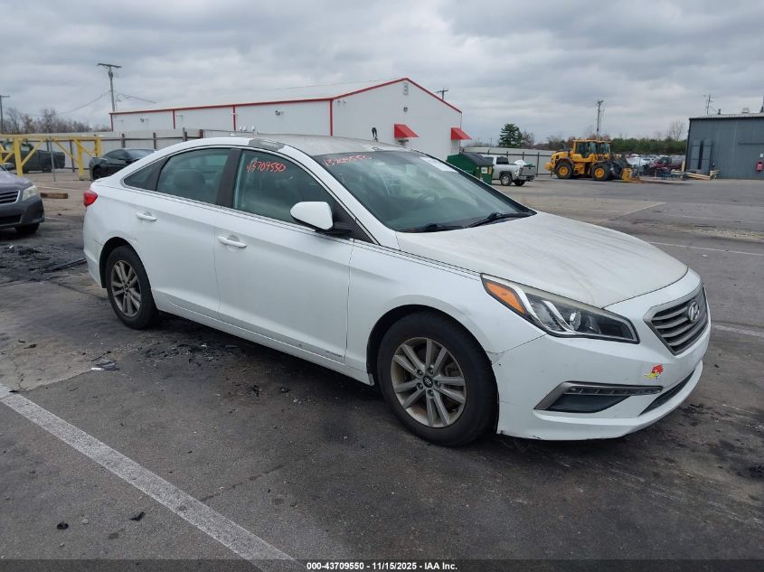 2015 HYUNDAI SONATA SE - 5NPE24AF9FH049056