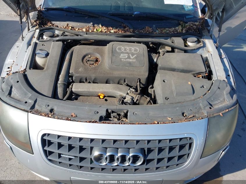 2003 Audi Tt 1.8L VIN: TRUWT28NX31002016 Lot: 43709555