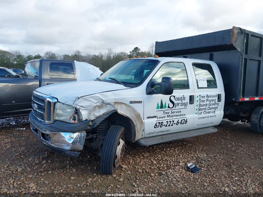 2005 Ford F-550 Lariat/Xl/Xlt VIN: 1FDAW56P25EB49276 Lot: 43709600
