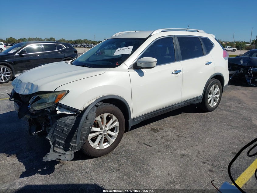 5N1AT2MT9E3755256 2014 NISSAN ROGUE photo no. 2