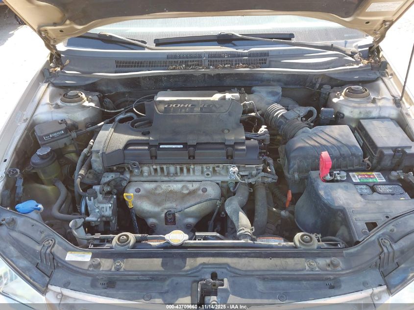 2007 Kia Spectra Ex VIN: KNAFE121X75461935 Lot: 43709660