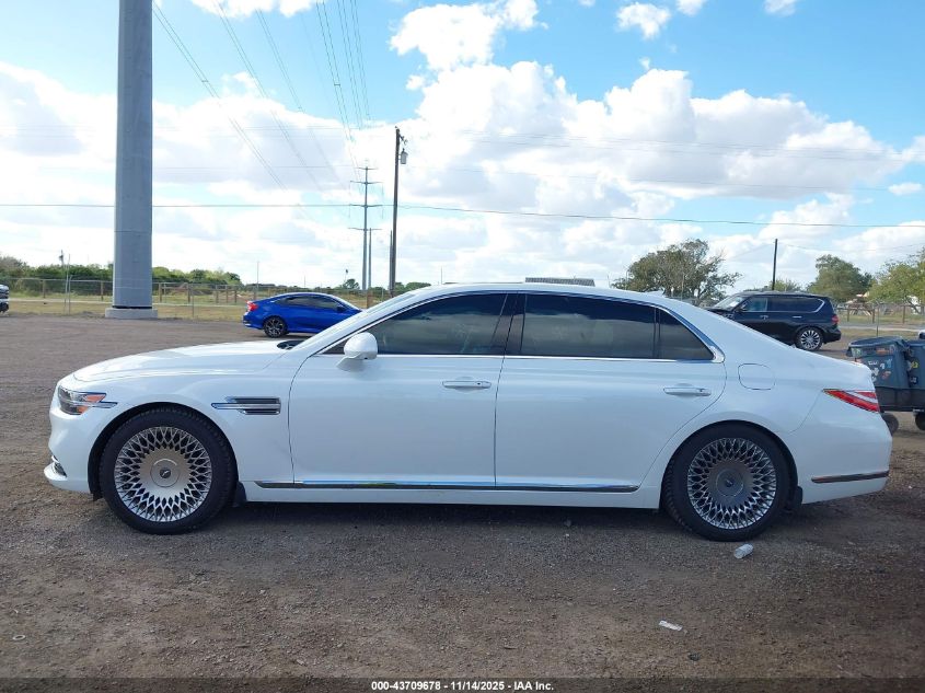 2020 Genesis G90 5.0 Ultimate Rwd VIN: KMTF54PH6LU076576 Lot: 43709678