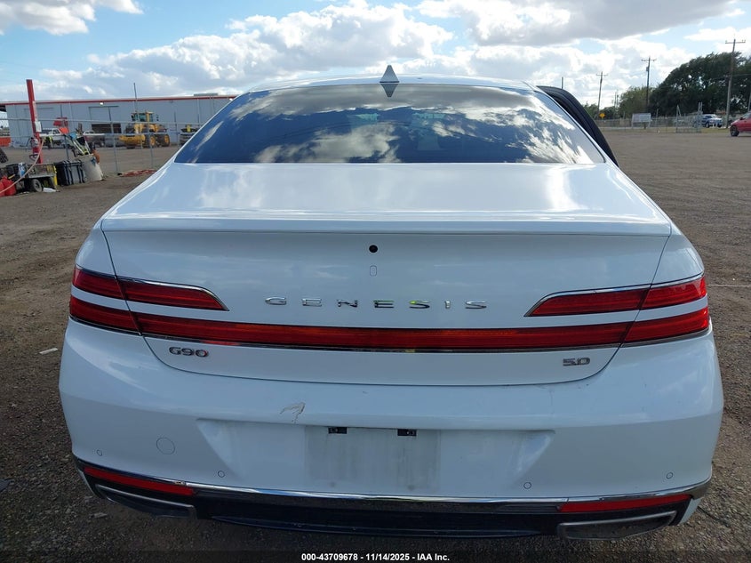 2020 Genesis G90 5.0 Ultimate Rwd VIN: KMTF54PH6LU076576 Lot: 43709678
