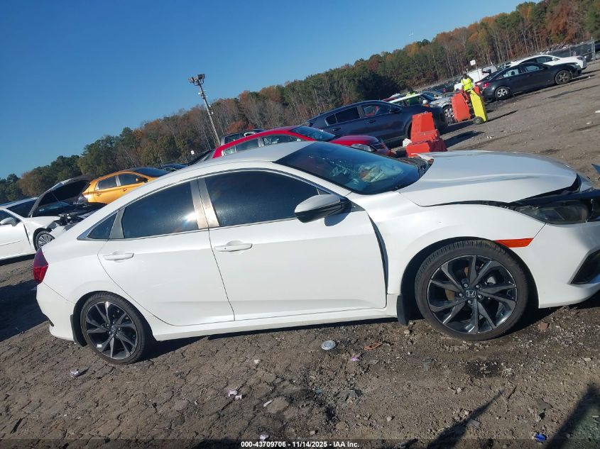 2020 Honda Civic VIN: 2HGFCSF83LH544553 Lot: 43709706