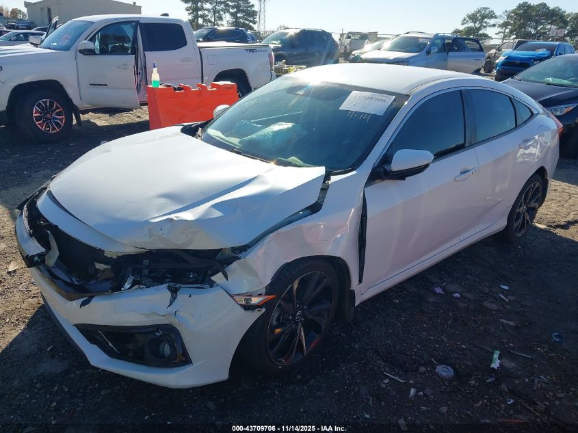 2020 Honda Civic VIN: 2HGFCSF83LH544553 Lot: 43709706