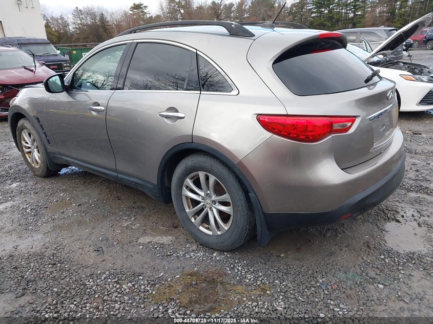 JNRAS18W59M158840 2009 INFINITI FX photo no. 3