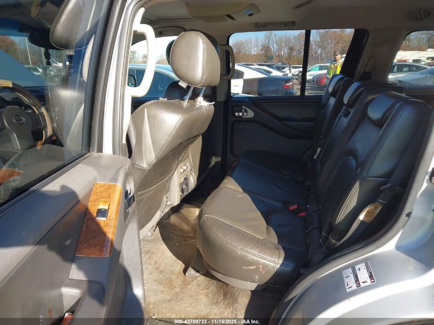 2005 Nissan Pathfinder Le VIN: 5N1AR18U95C768150 Lot: 43709733