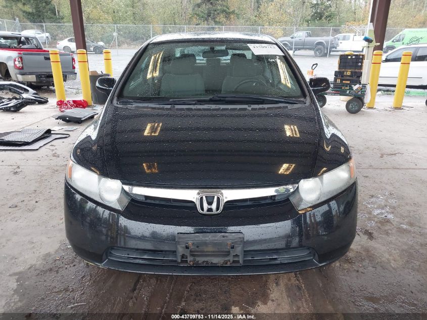 2007 Honda Civic Lx VIN: 1HGFA16587L137939 Lot: 43709753