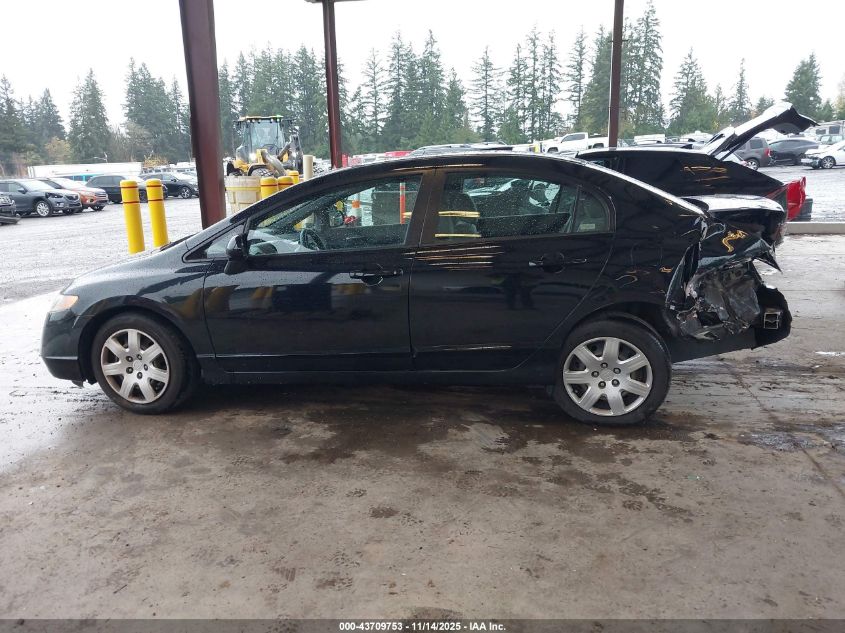 2007 Honda Civic Lx VIN: 1HGFA16587L137939 Lot: 43709753