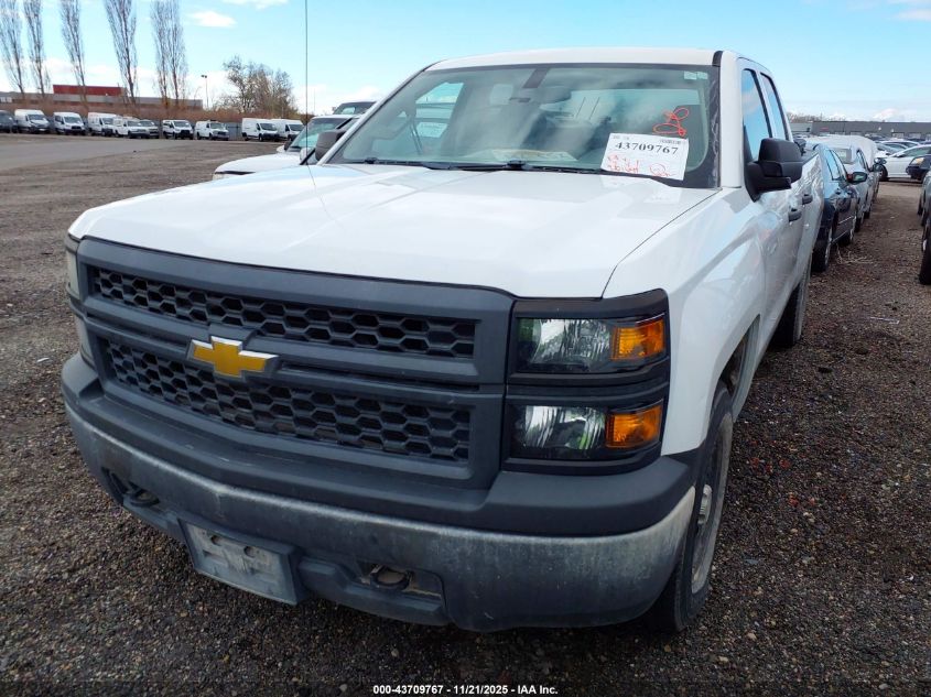 2014 Chevrolet Silverado 1500 Work Truck 1Wt VIN: 1GCVKPEH6EZ369083 Lot: 43709767