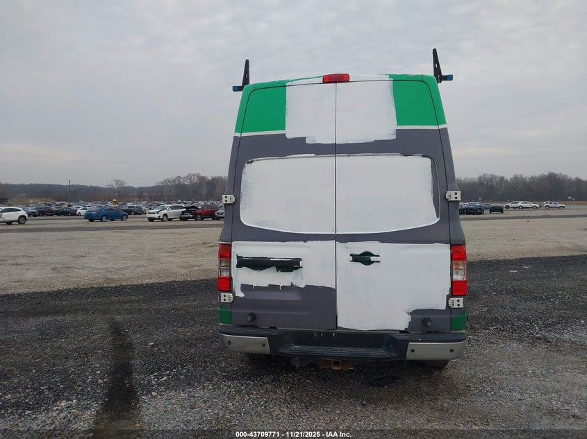 2014 Nissan Nv Cargo Nv2500 Hd Sv V8 VIN: 1N6AF0LY2EN104565 Lot: 43709771