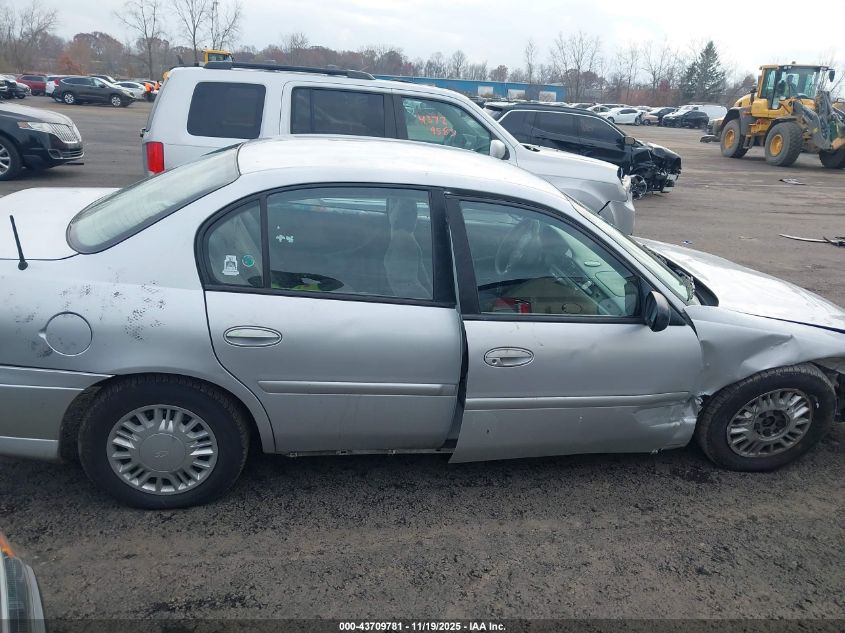 2003 Chevrolet Malibu VIN: 1G1ND52J63M531982 Lot: 43709781