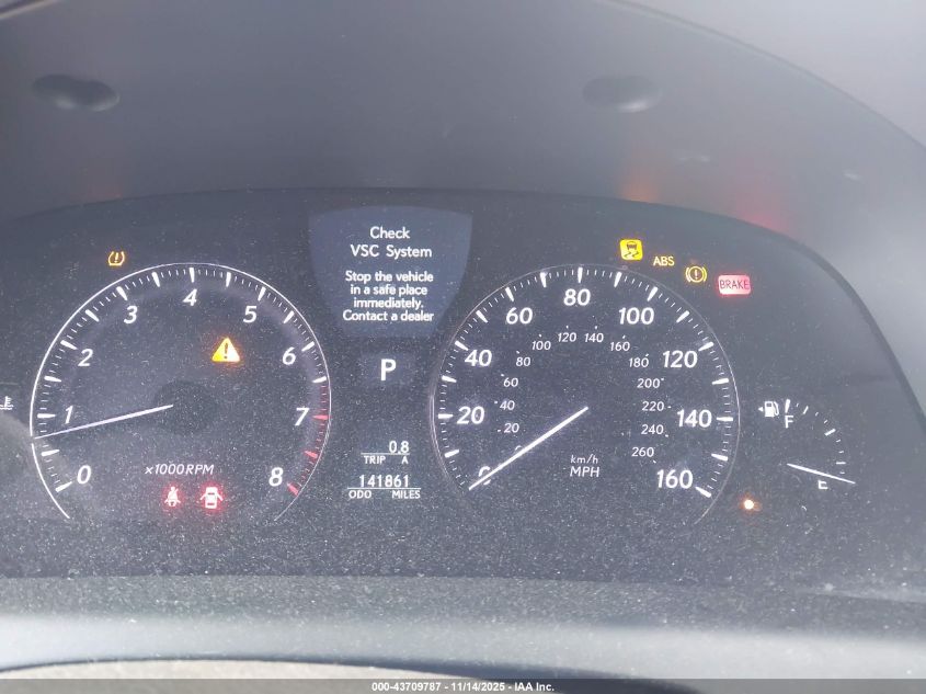 2008 Lexus Ls 460 VIN: JTHBL46F985079877 Lot: 43709787