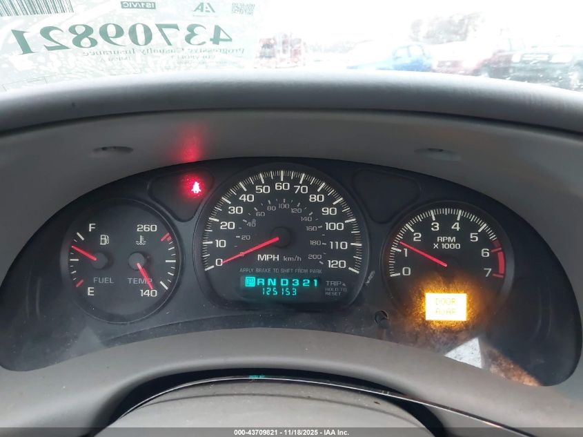 2005 Chevrolet Impala Ls VIN: 2G1WH52K159319038 Lot: 43709821