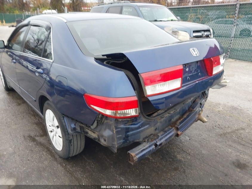 2004 Honda Accord 2.4 Lx VIN: 1HGCM56334A170614 Lot: 43709832