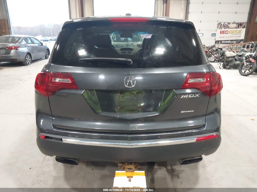 2013 Acura Mdx VIN: 2HNYD2H26DH513306 Lot: 43709838