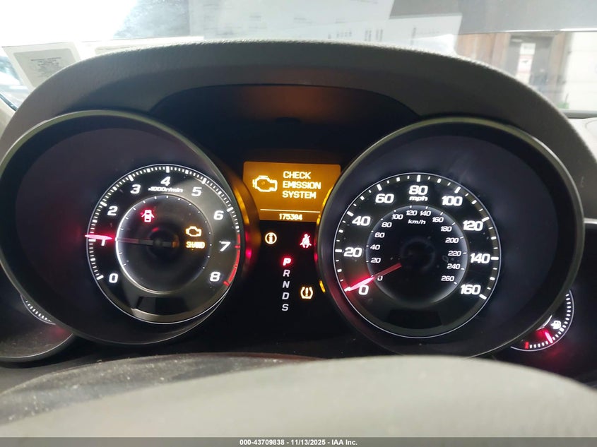 2013 Acura Mdx VIN: 2HNYD2H26DH513306 Lot: 43709838