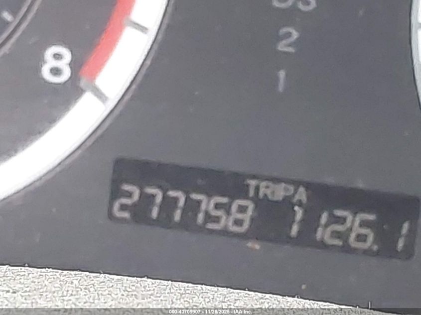 2009 Honda Accord 2.4 Lx VIN: 1HGCP26399A002702 Lot: 43709907