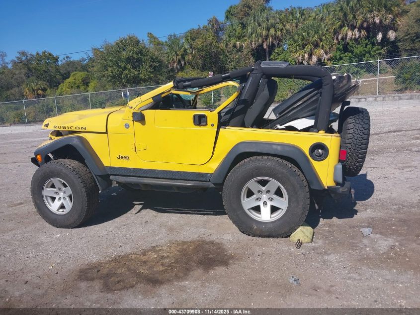 2006 Jeep Wrangler Rubicon VIN: 1J4FA69S66P737308 Lot: 43709908