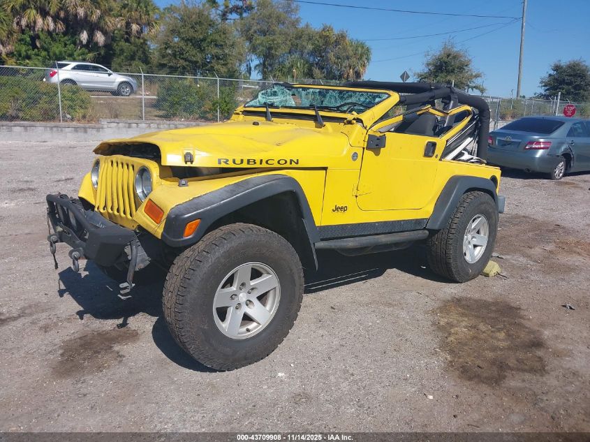 2006 Jeep Wrangler Rubicon VIN: 1J4FA69S66P737308 Lot: 43709908