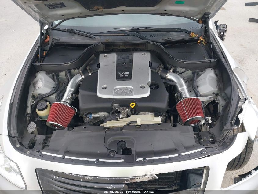 2008 Infiniti G35X VIN: JNKBV61F78M258437 Lot: 43709995