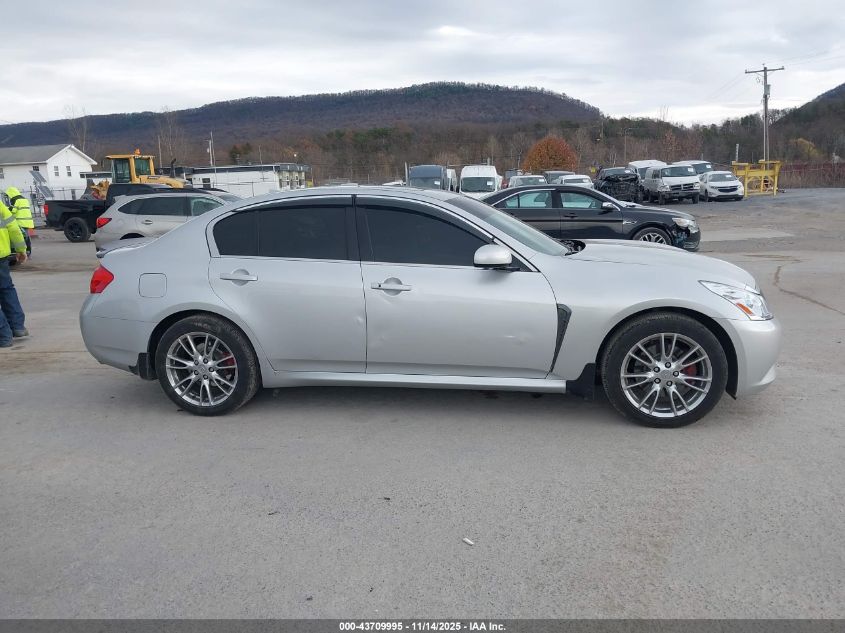 2008 Infiniti G35X VIN: JNKBV61F78M258437 Lot: 43709995