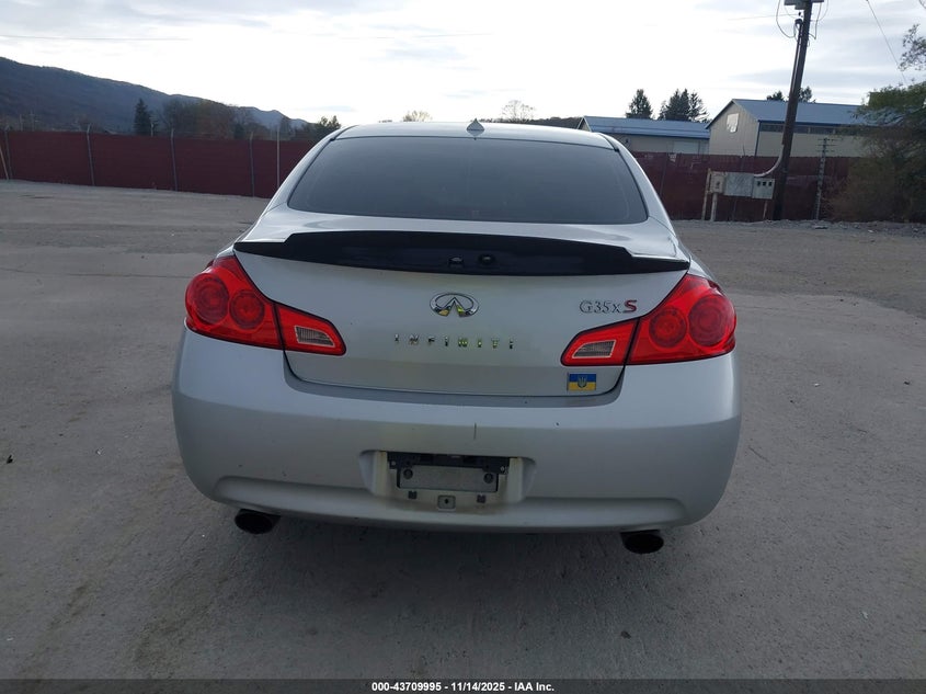 2008 Infiniti G35X VIN: JNKBV61F78M258437 Lot: 43709995