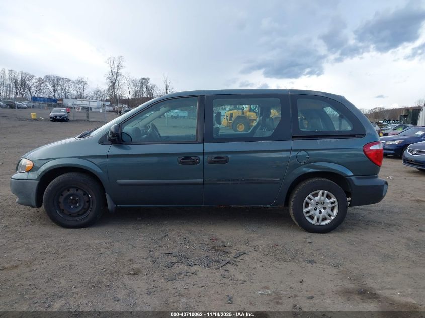 2006 Dodge Caravan Se VIN: 1D4GP25R96B668960 Lot: 43710062