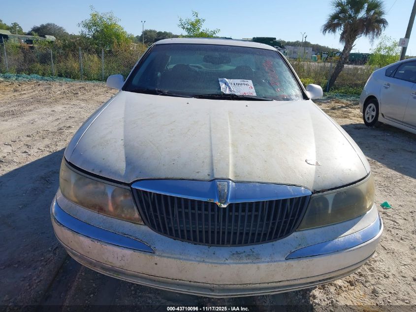 2002 Lincoln Continental VIN: 1LNHM97V22Y620426 Lot: 43710096