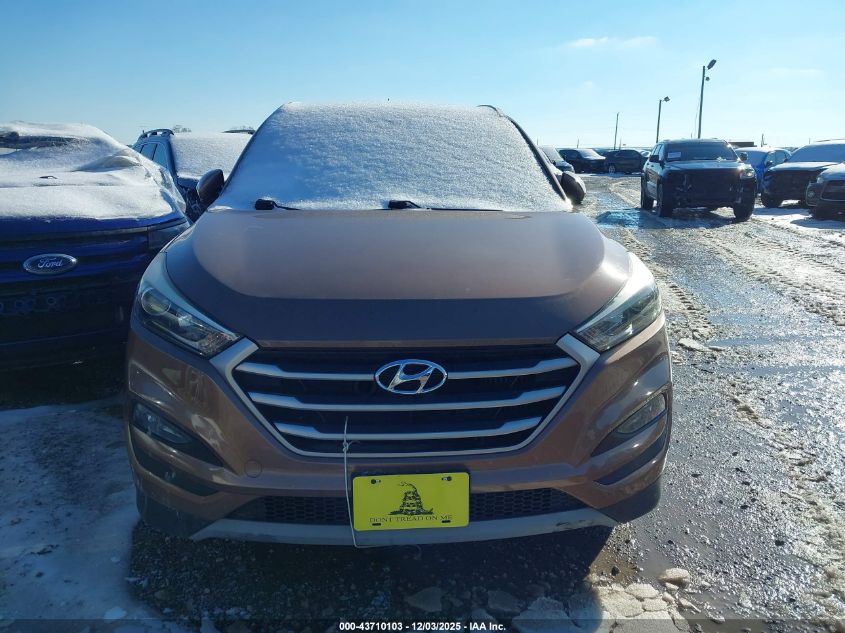 2017 Hyundai Tucson Sport VIN: KM8J3CA27HU393606 Lot: 43710103