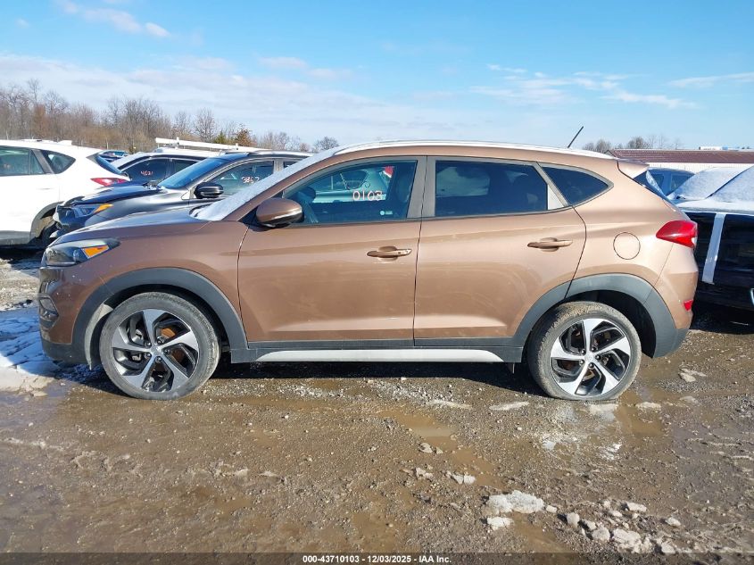 2017 Hyundai Tucson Sport VIN: KM8J3CA27HU393606 Lot: 43710103