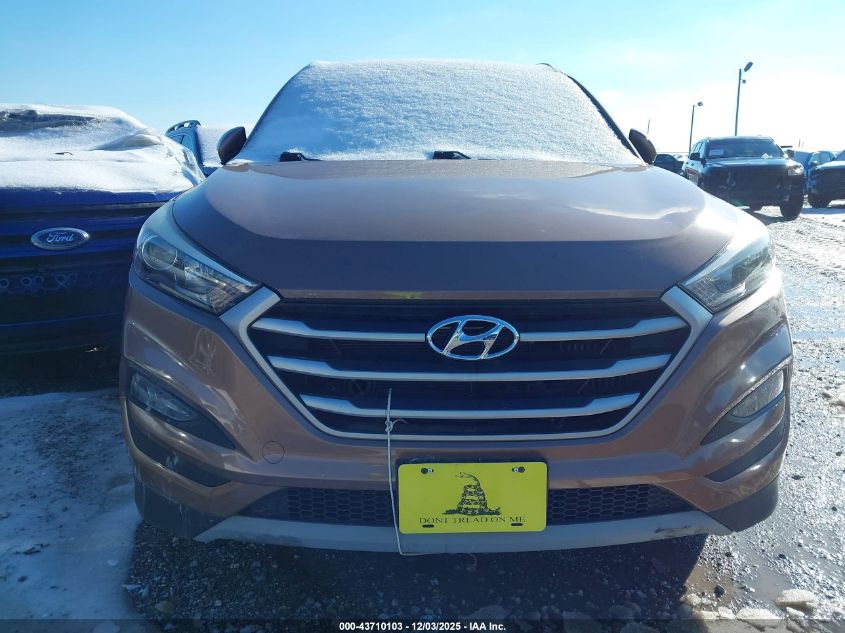 2017 Hyundai Tucson Sport VIN: KM8J3CA27HU393606 Lot: 43710103