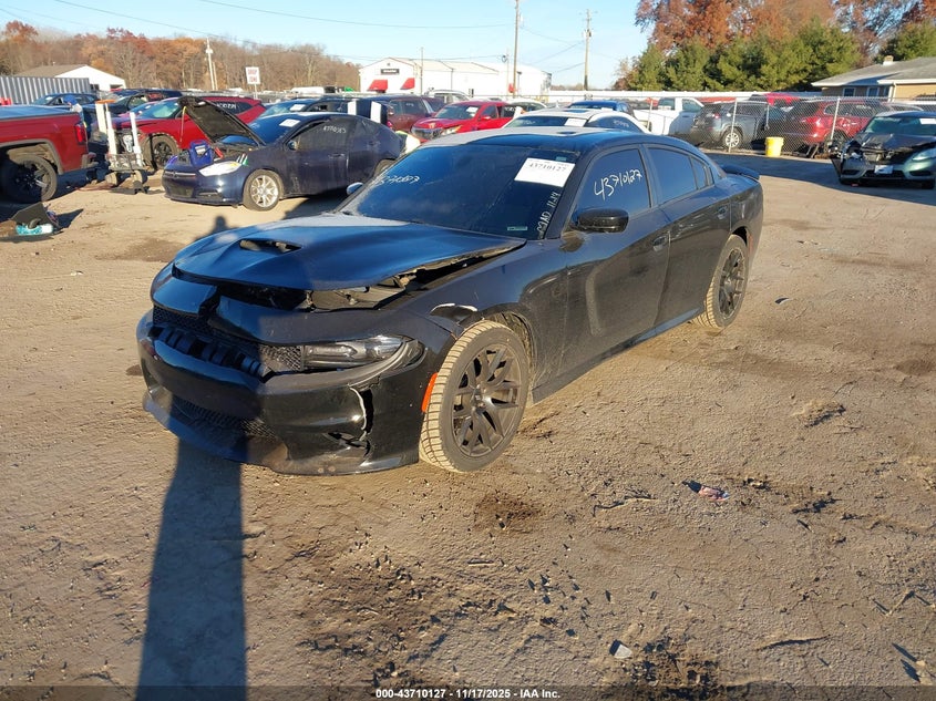 Vin: 2c3cdxct7jh156974, lot: 44205475, dodge charger daytona rwd 20182