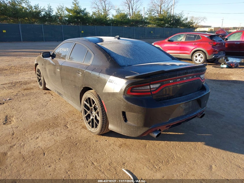 Vin: 2c3cdxct7jh156974, lot: 44205475, dodge charger daytona rwd 20183