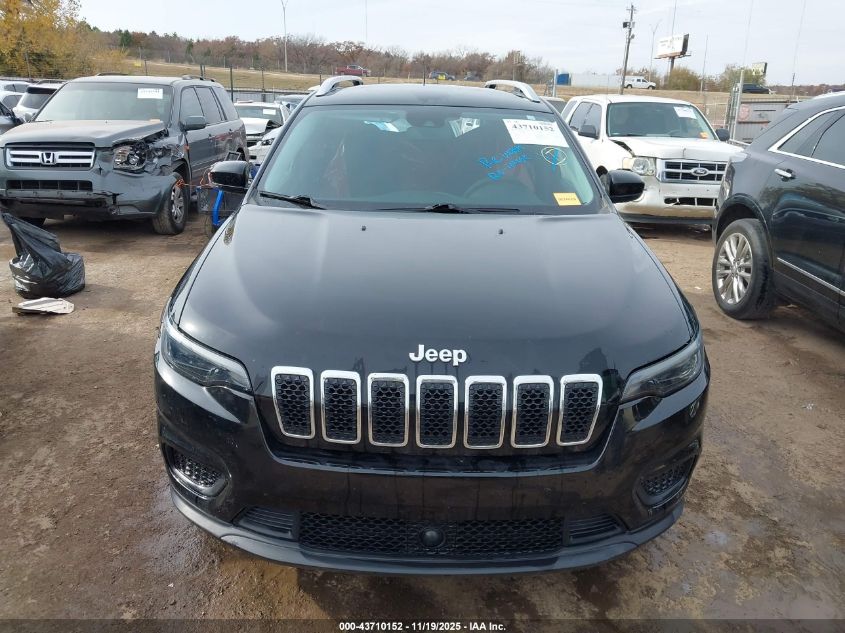 2021 Jeep Cherokee Latitude Fwd VIN: 1C4PJLCB2MD144254 Lot: 43710152