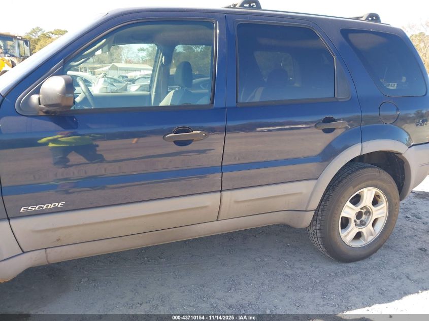 2002 Ford Escape Xlt VIN: 1FMYU03112KD21088 Lot: 43710154