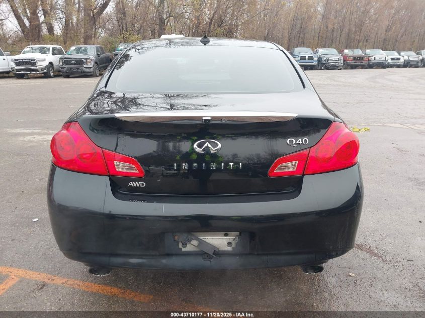 2015 Infiniti Q40 VIN: JN1CV6AR5FM521914 Lot: 43710177