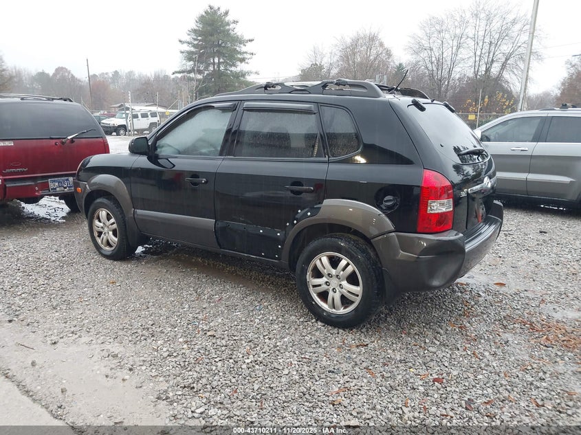 2006 Hyundai Tucson Gls/Limited VIN: KM8JN12D26U255807 Lot: 43710211