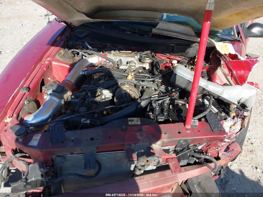 1998 Ford Mustang Gt VIN: 1FAFP42X5WF233228 Lot: 43710225