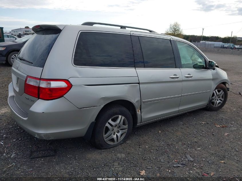 2005 Honda Odyssey Ex VIN: 5FNRL38495B034227 Lot: 43710233