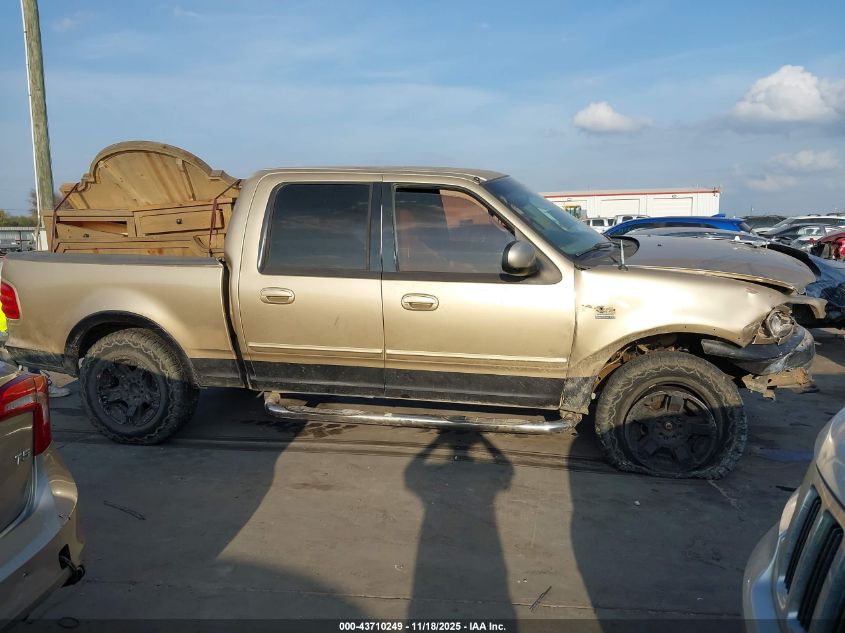 2001 Ford F-150 King Ranch Edition/Lariat/Xlt VIN: 1FTRW08L01KE43288 Lot: 43710249