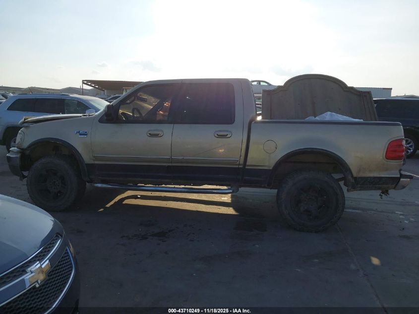 2001 Ford F-150 King Ranch Edition/Lariat/Xlt VIN: 1FTRW08L01KE43288 Lot: 43710249