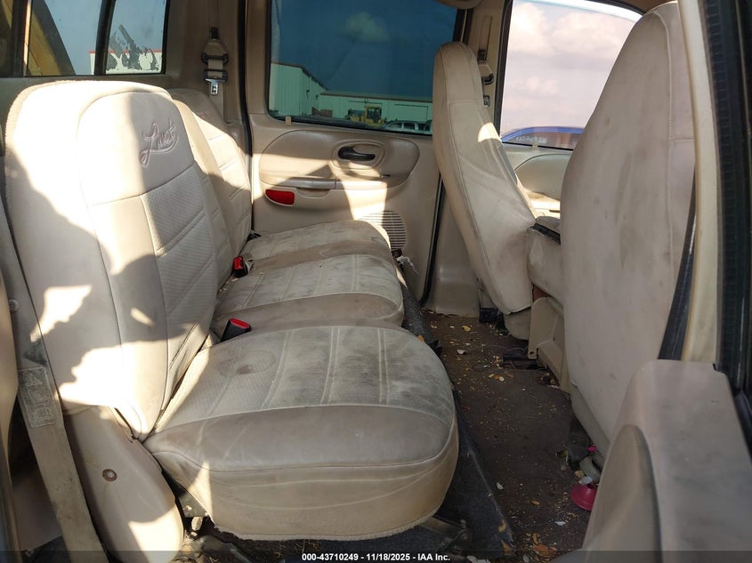 2001 Ford F-150 King Ranch Edition/Lariat/Xlt VIN: 1FTRW08L01KE43288 Lot: 43710249