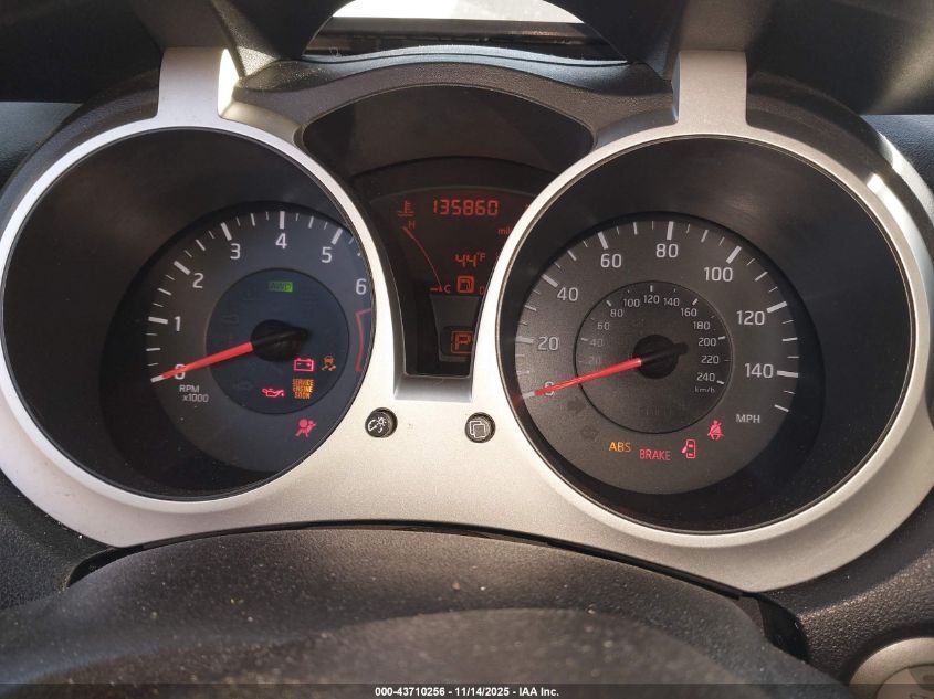 2012 Nissan Juke Sl VIN: JN8AF5MV4CT121966 Lot: 43710256