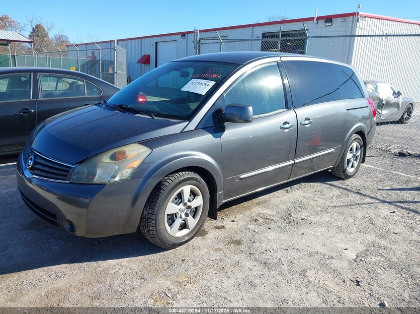 5N1BV28U97N120479 2007 NISSAN QUEST photo no. 2