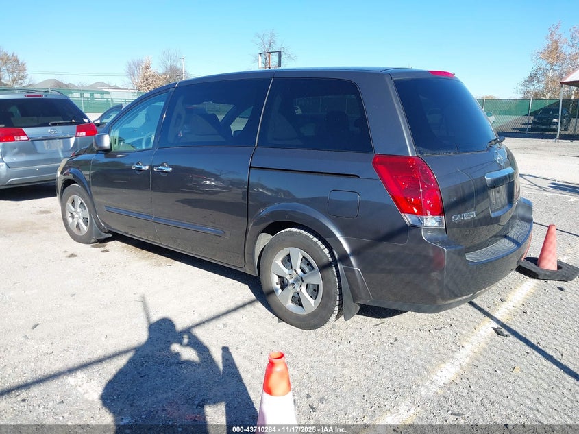 5N1BV28U97N120479 2007 NISSAN QUEST photo no. 3