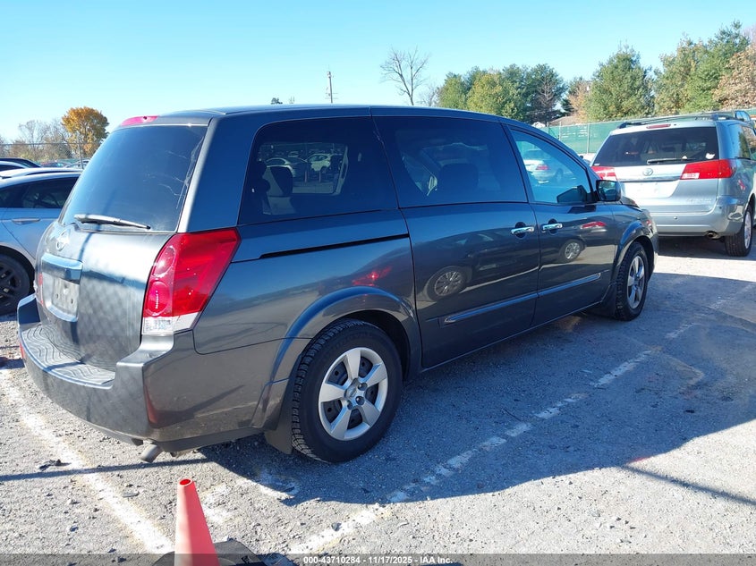 5N1BV28U97N120479 2007 NISSAN QUEST photo no. 4
