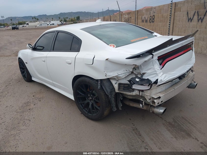 Vin: 2c3cdxgj0jh193258, lot: 44205662, dodge charger r/t 392 20183