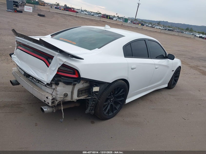Vin: 2c3cdxgj0jh193258, lot: 44205662, dodge charger r/t 392 20184