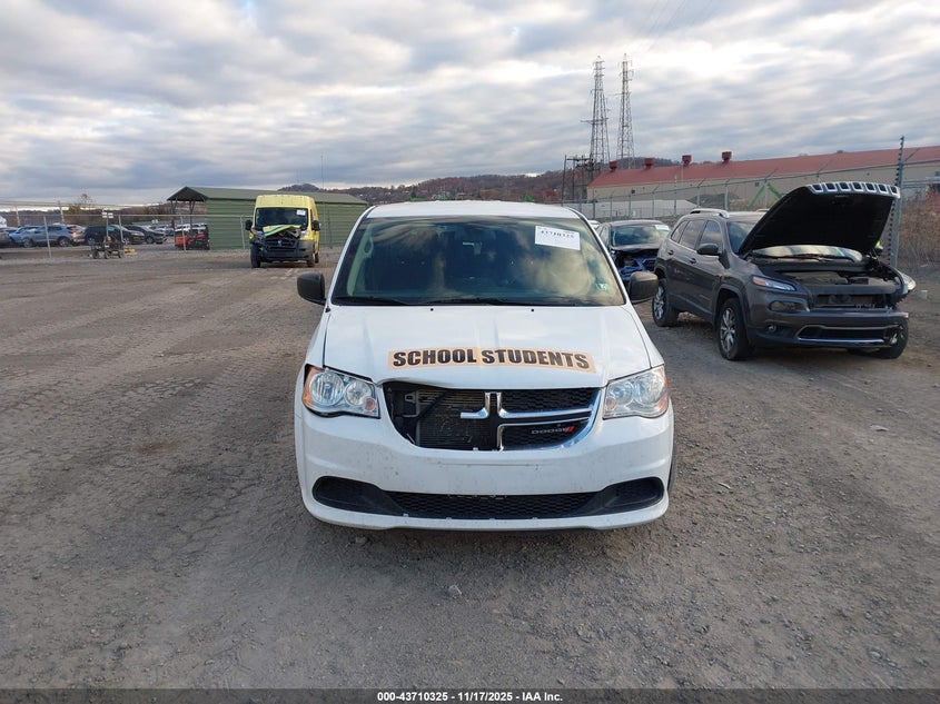 2019 Dodge Grand Caravan Se VIN: 2C4RDGBG9KR505137 Lot: 43710325